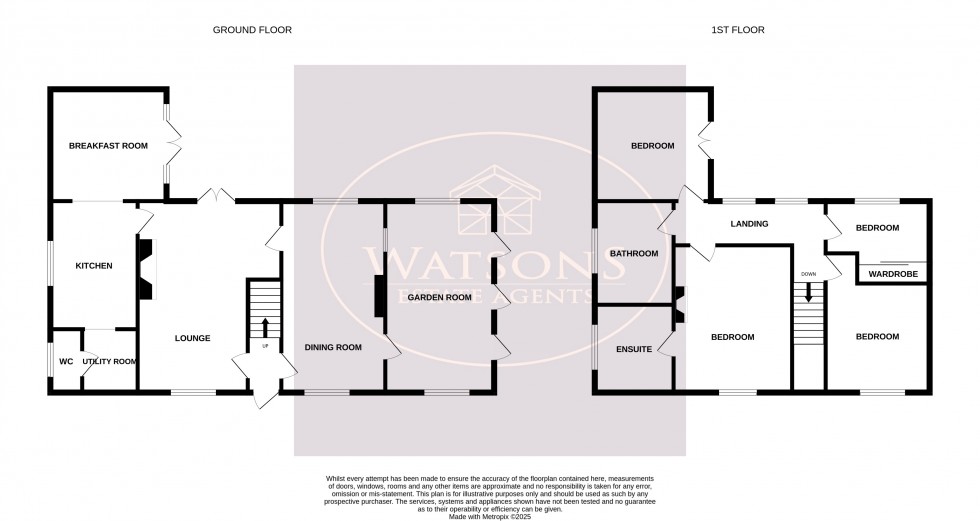 Floorplan for Selston, Nottingham