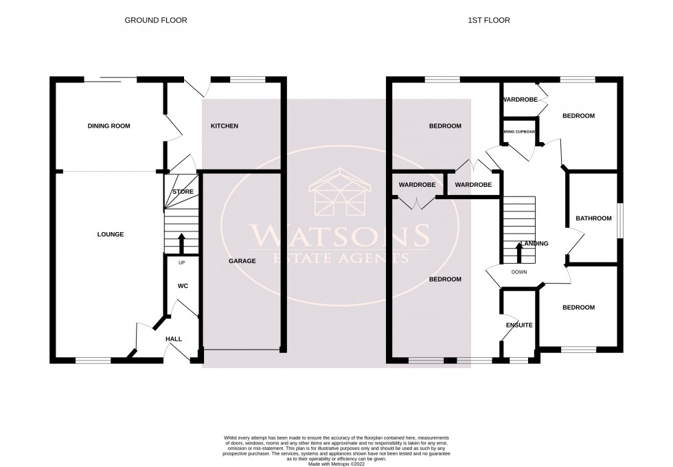 Floorplan for Watnall, Nottingham