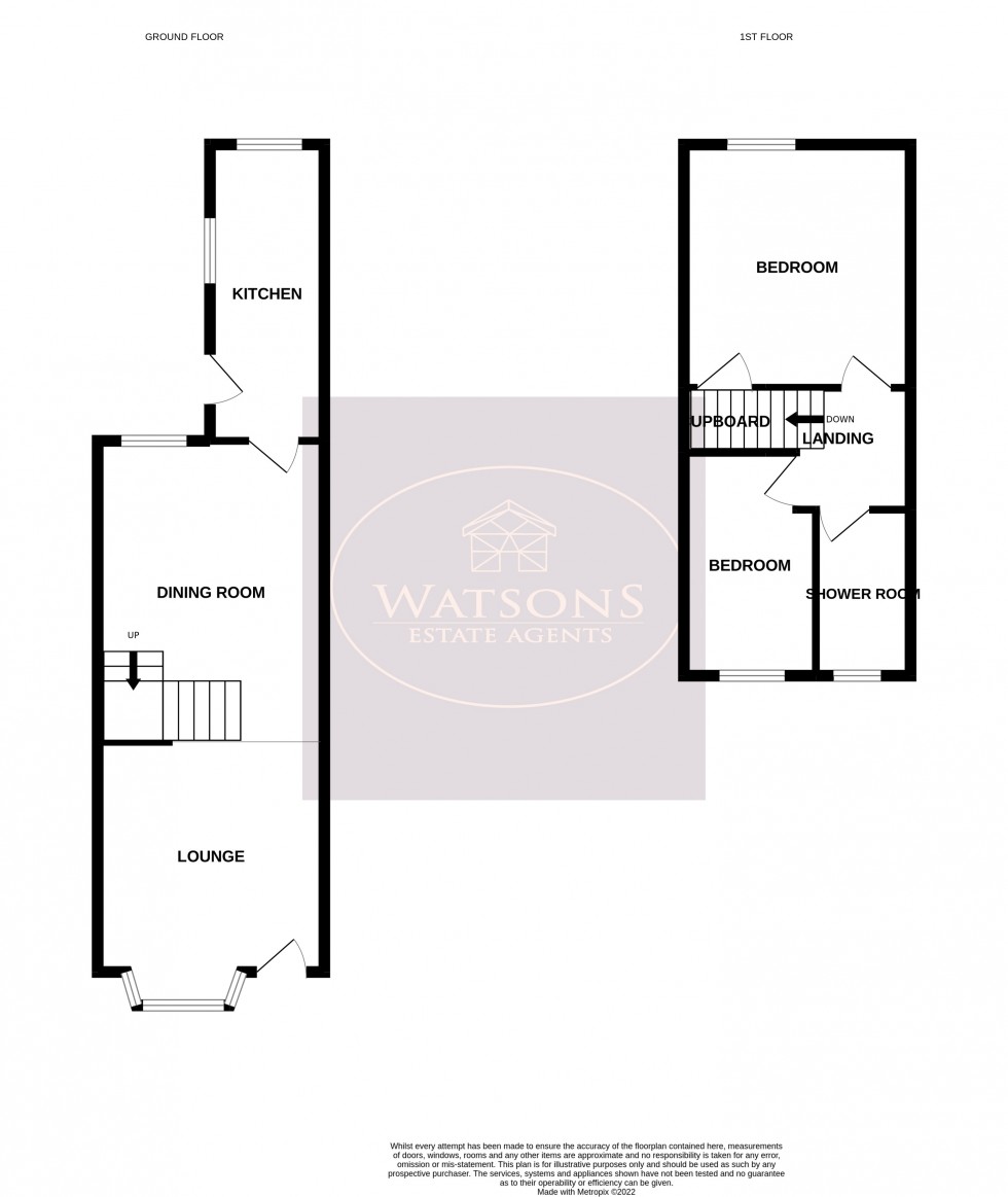 Floorplan for Eastwood, Nottingham