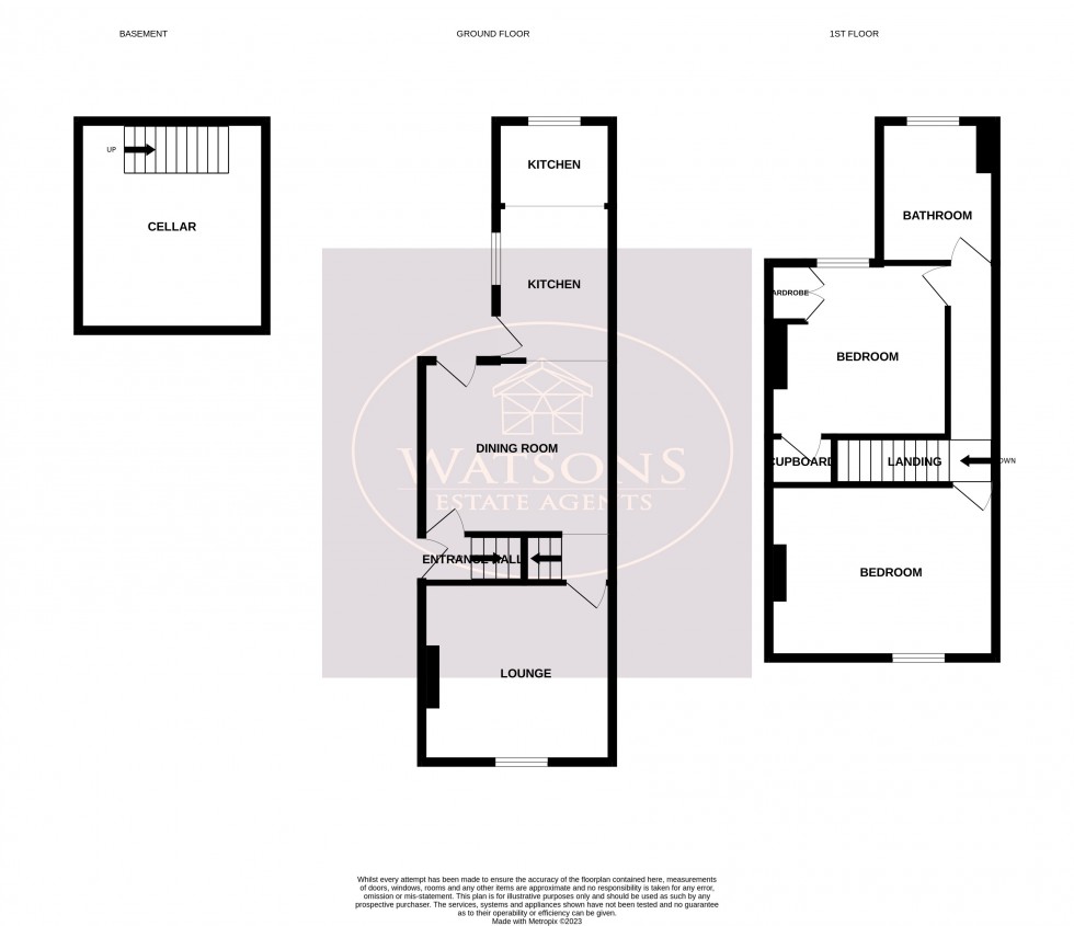 Floorplan for Kimberley, Nottingham