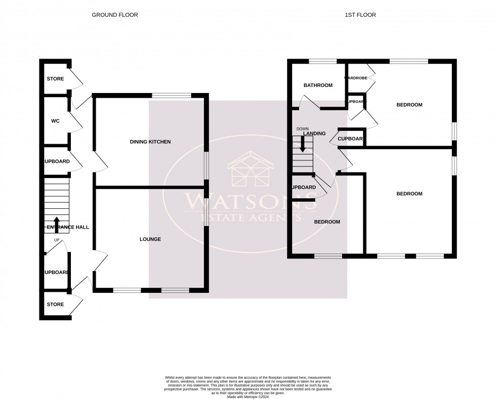 Floorplan for Norwood Road, Nottingham