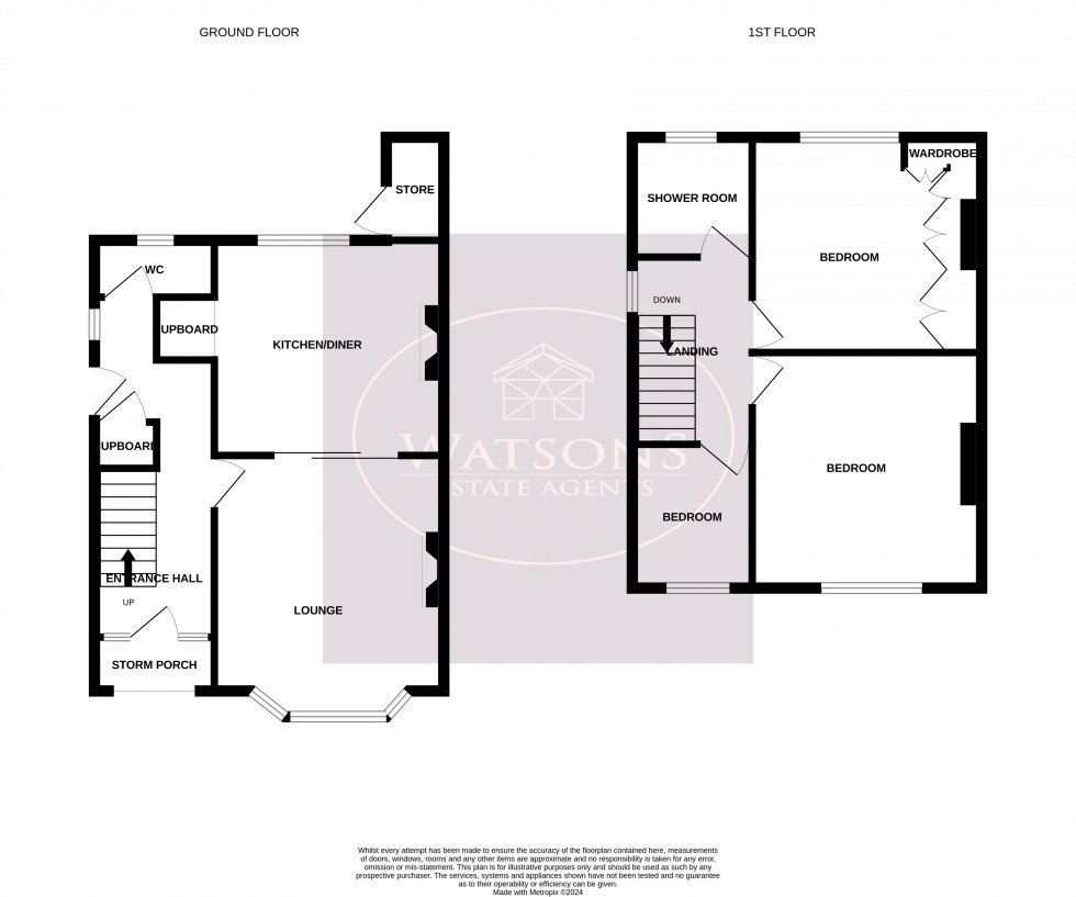 Floorplan for Jacksdale, Nottingham