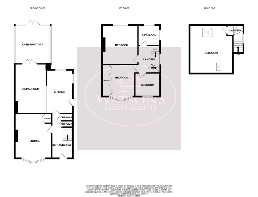 Floorplan for Nuthall, Nottingham