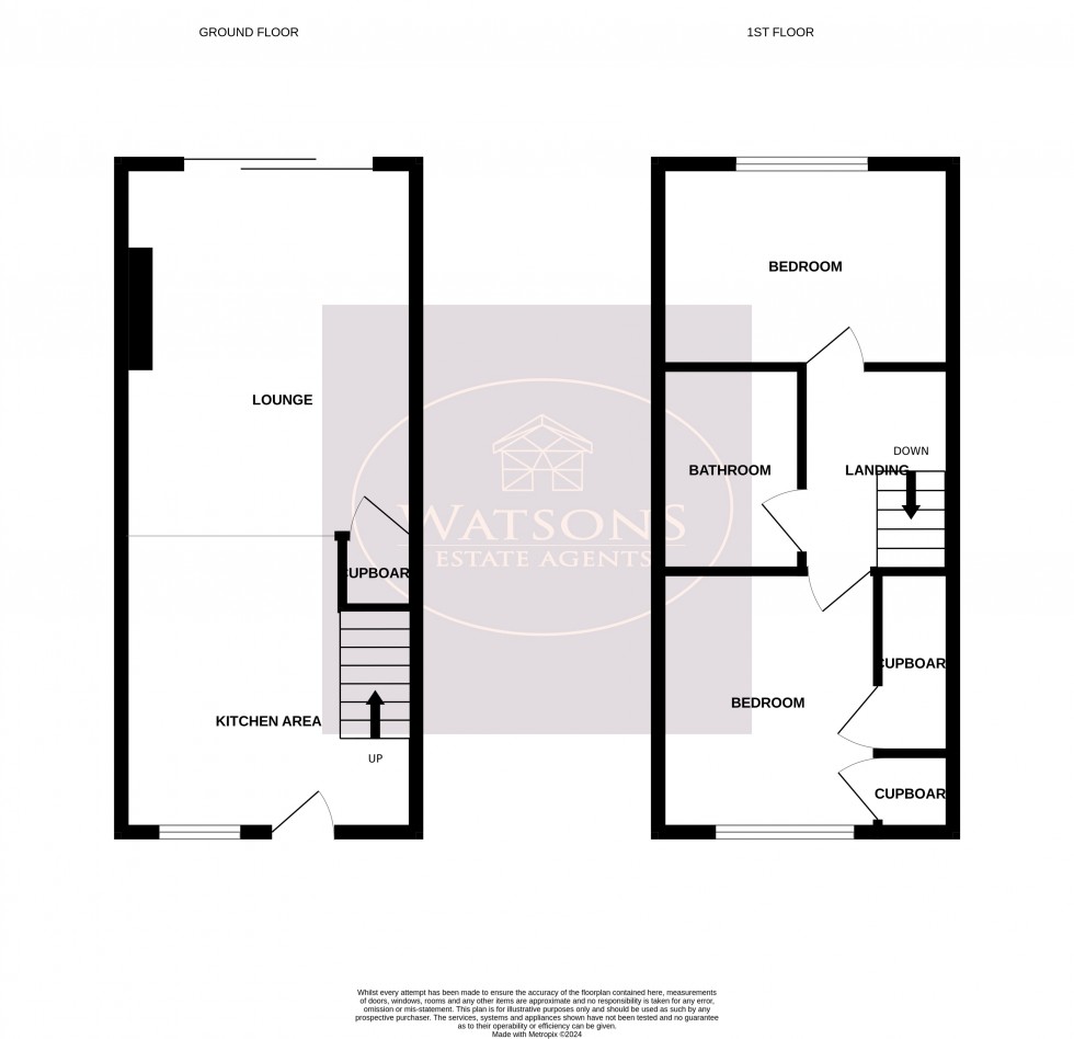 Floorplan for Kimberley, Nottingham