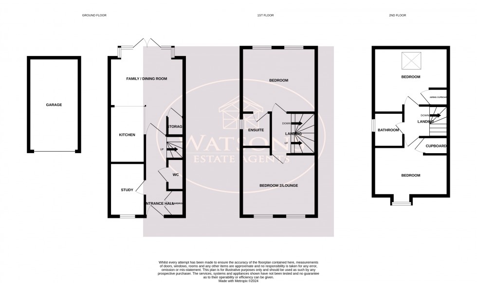 Floorplan for Nethermere Lane, Nottingham