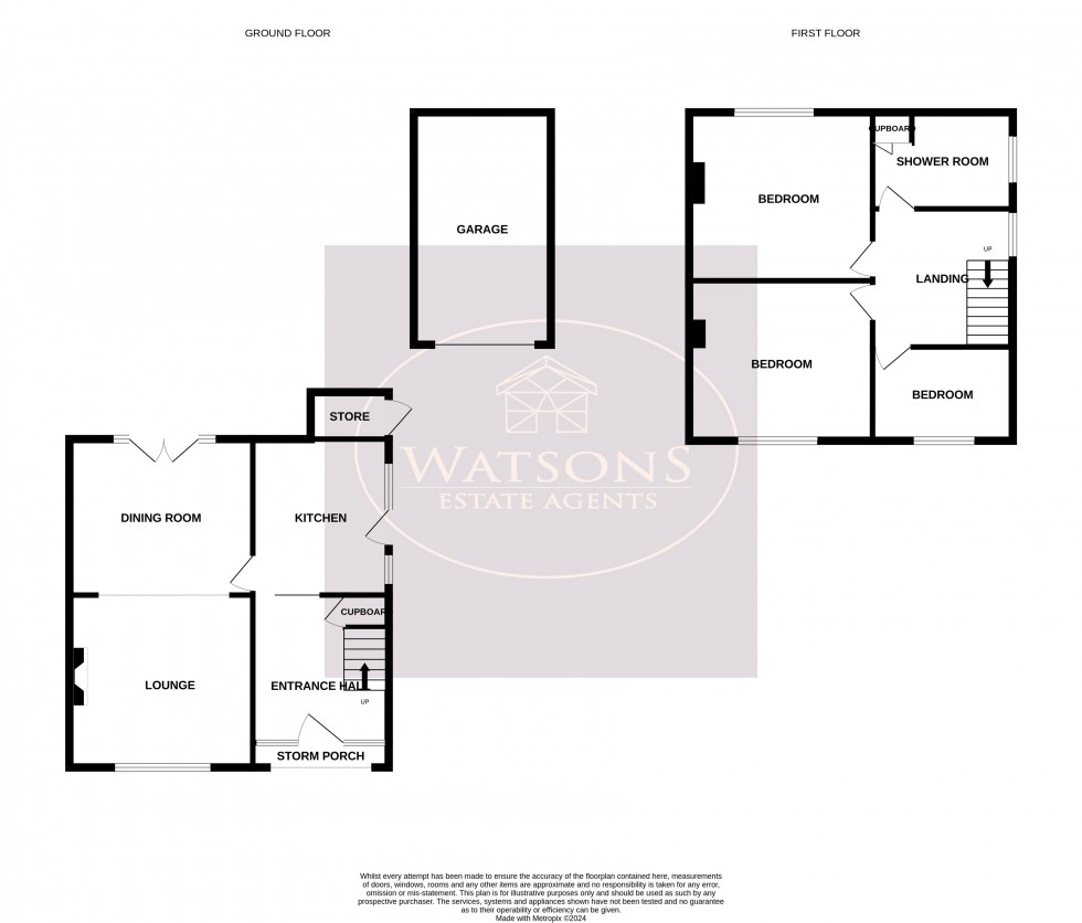 Floorplan for Selston, Nottingham