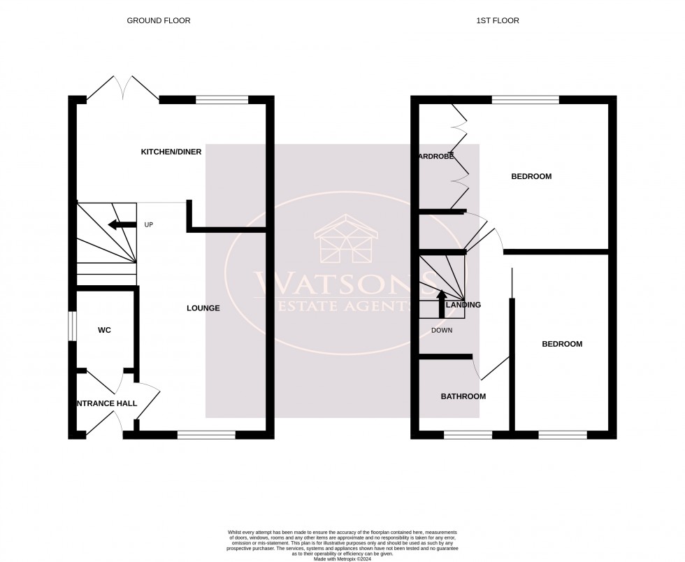 Floorplan for Potters Hill View, Heanor, Derbyshire