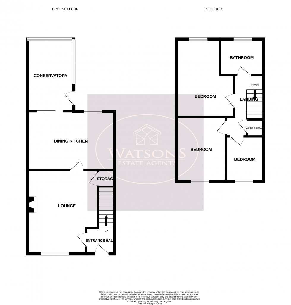 Floorplan for Selston, Nottingham