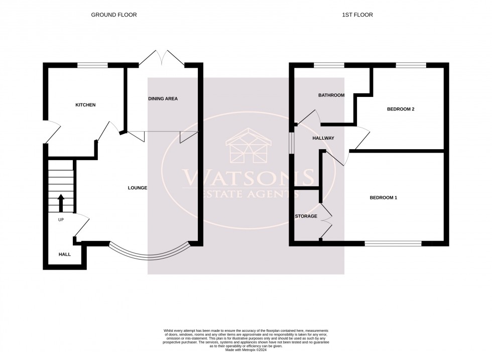 Floorplan for Newthorpe, Nottingham