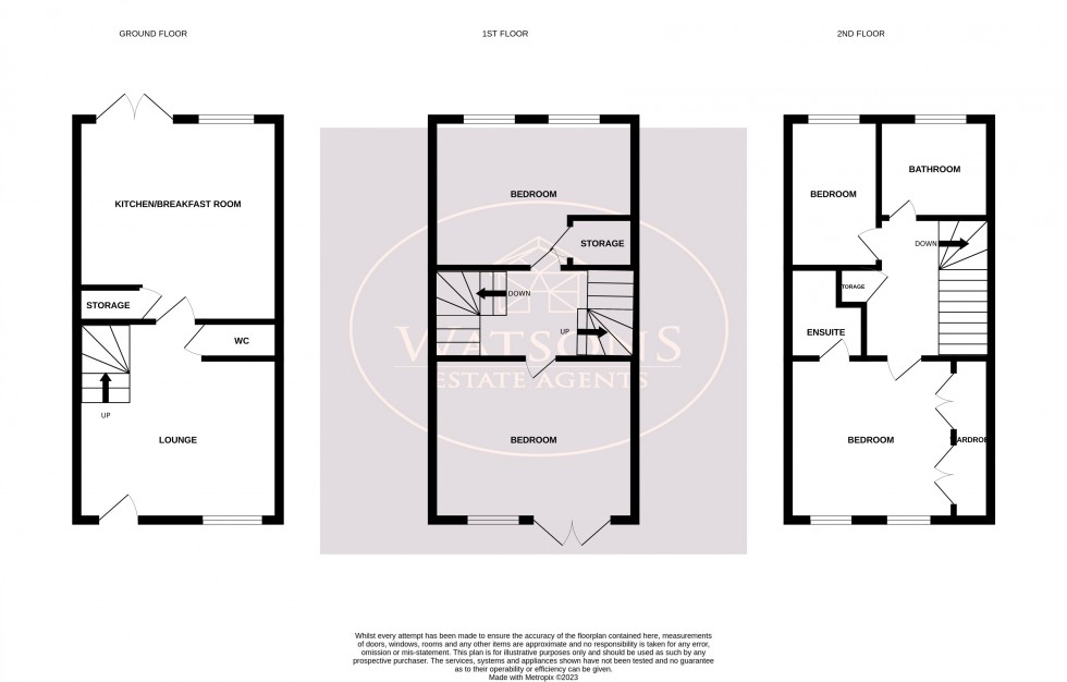 Floorplan for Selston, Nottingham