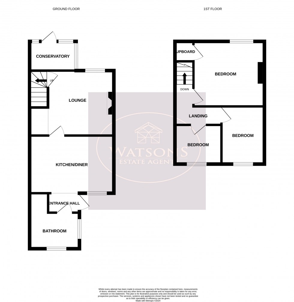 Floorplan for Moorgreen, Nottingham