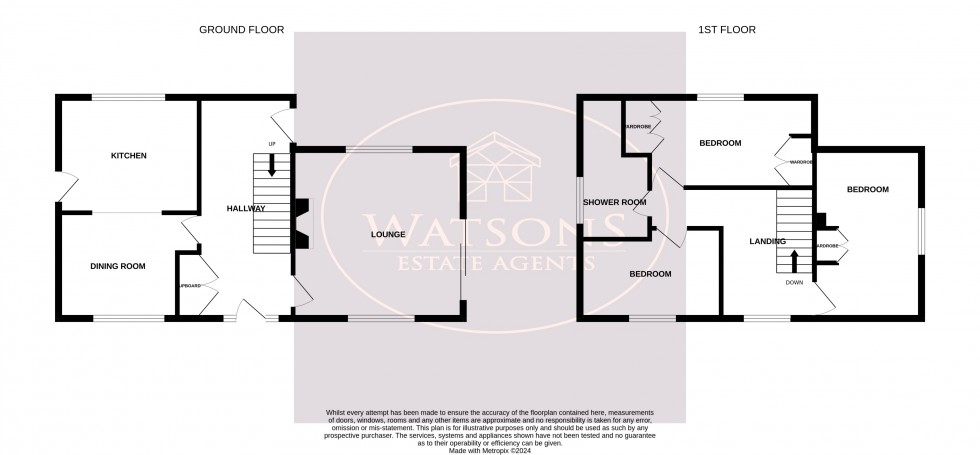 Floorplan for Eastwood, Nottingham