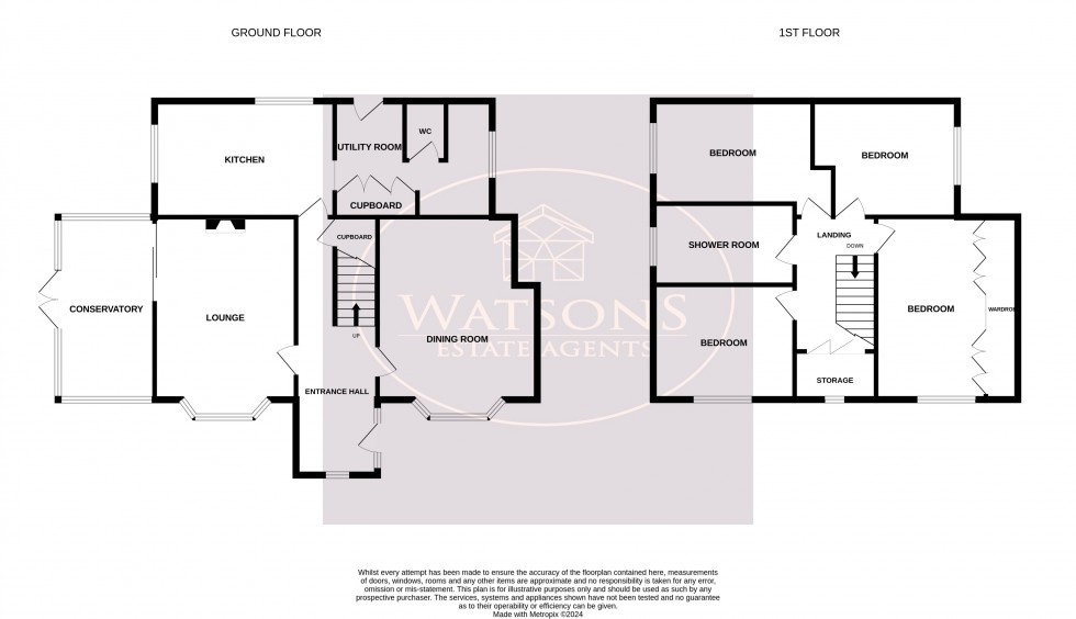 Floorplan for Eastwood, Nottingham