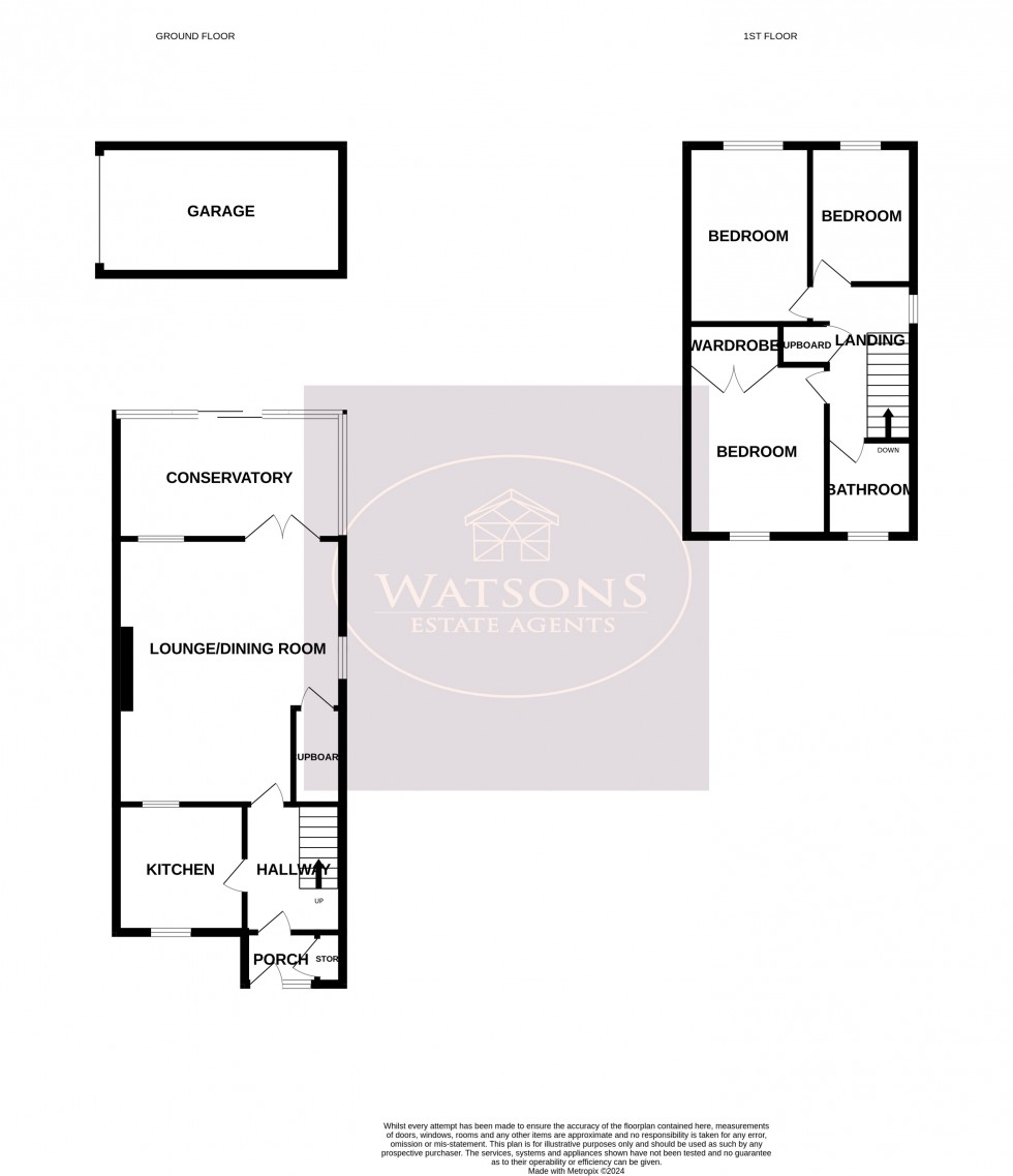 Floorplan for Eastwood, Nottingham