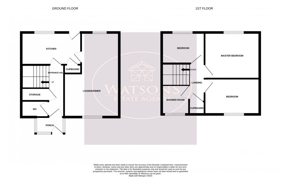 Floorplan for Watnall, Nottingham