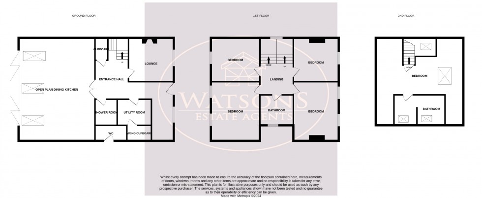 Floorplan for Underwood, Nottingham