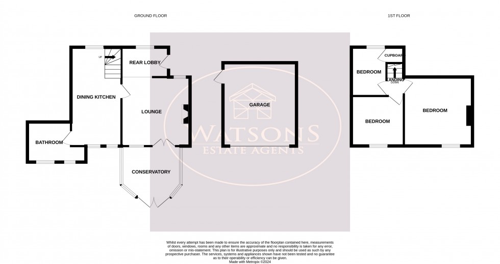 Floorplan for Selston, Nottingham