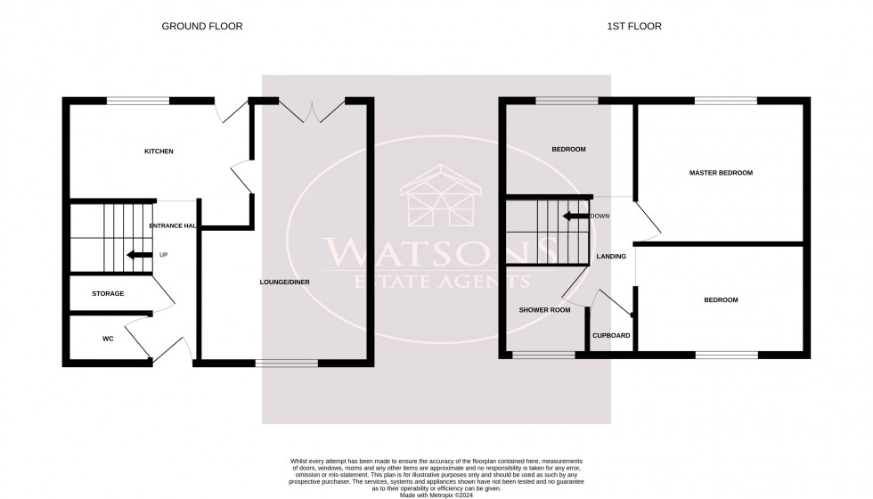 Floorplan for Watnall, Nottingham