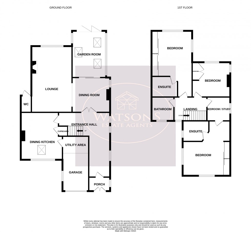 Floorplan for Watnall, Nottingham