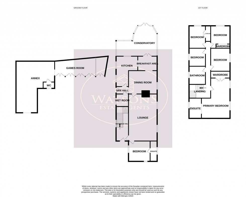 Floorplan for Church Street, Ilkeston, Derbyshire