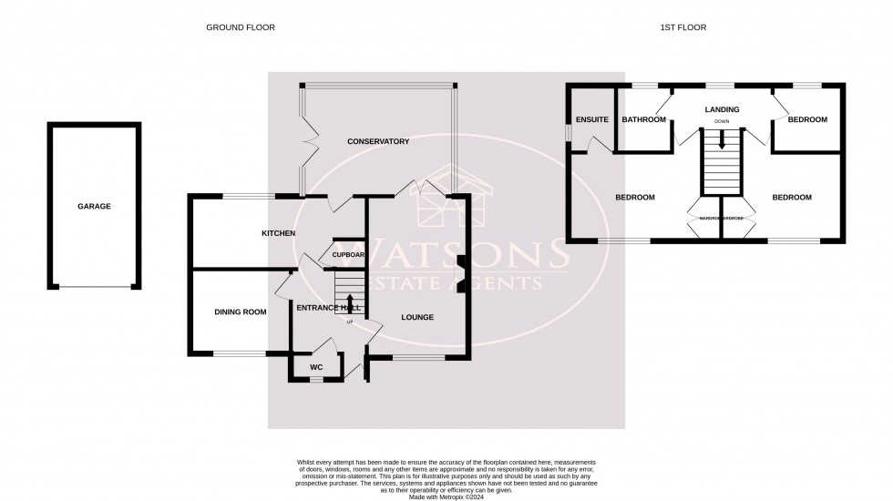 Floorplan for Selston, Nottingham