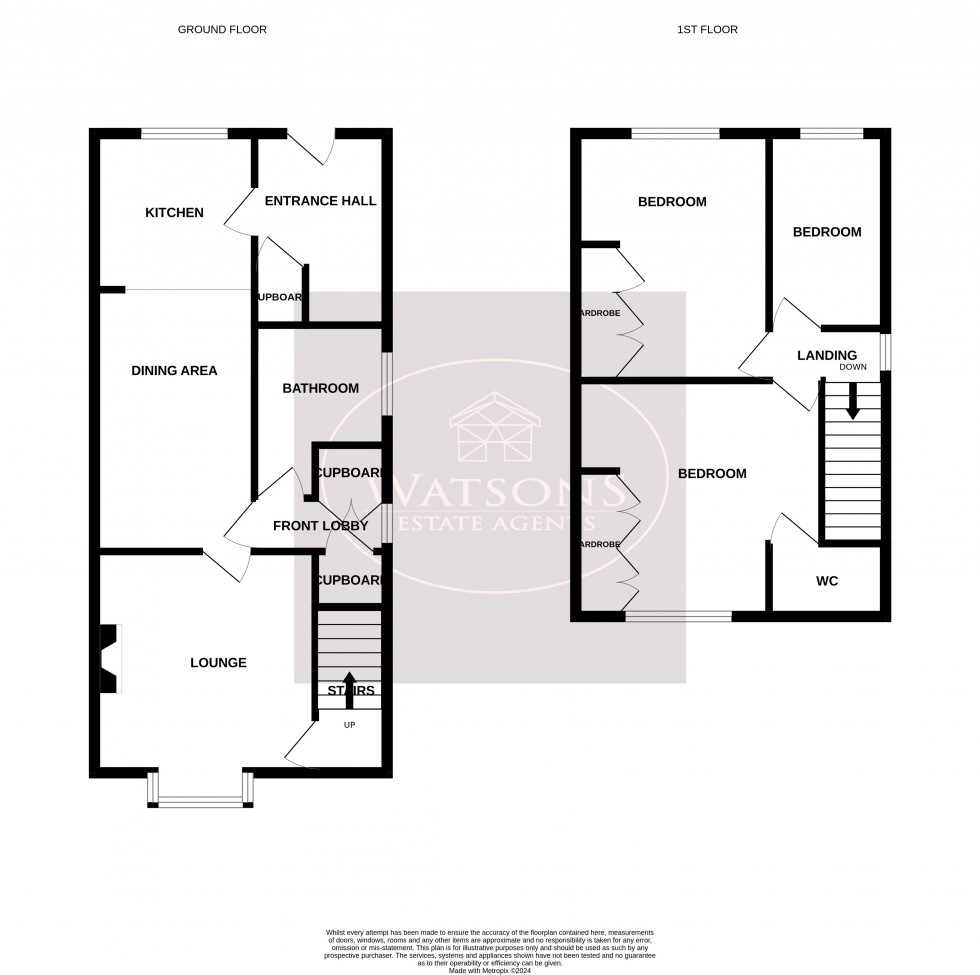 Floorplan for Kimberley, Nottingham