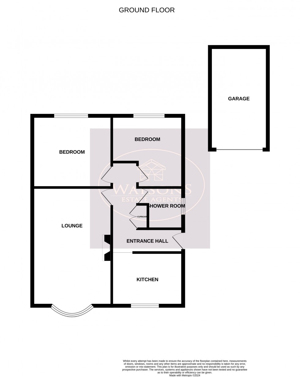 Floorplan for Selston, Nottingham