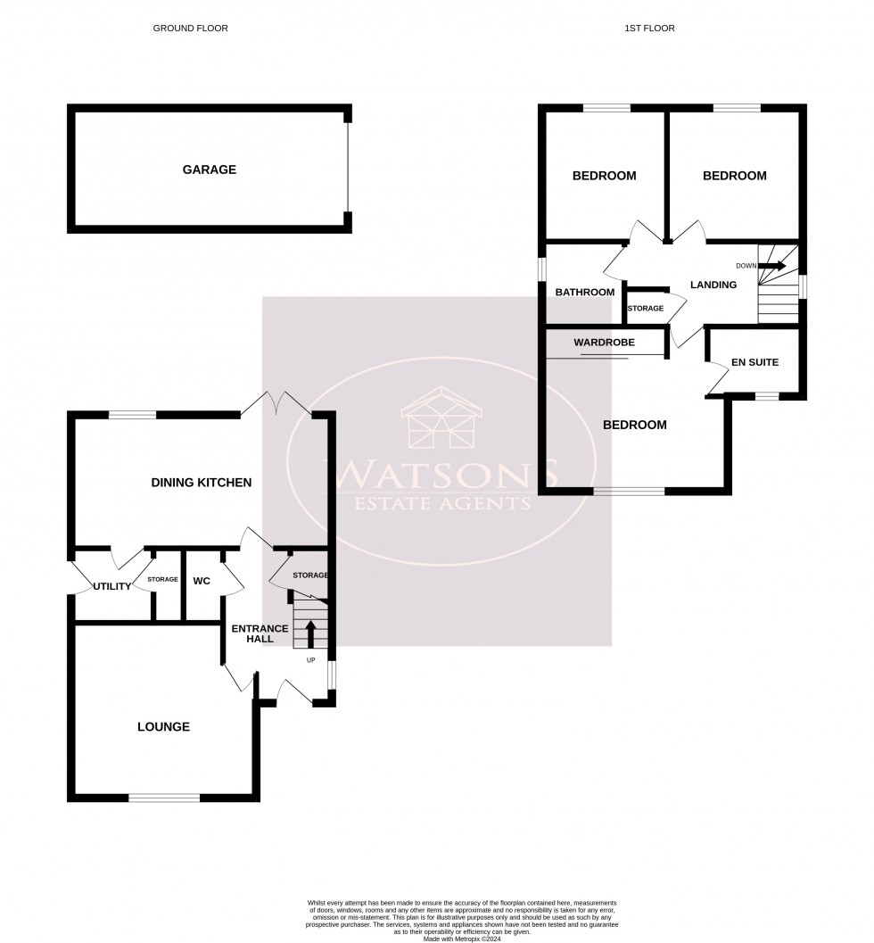 Floorplan for Eastwood, Nottingham