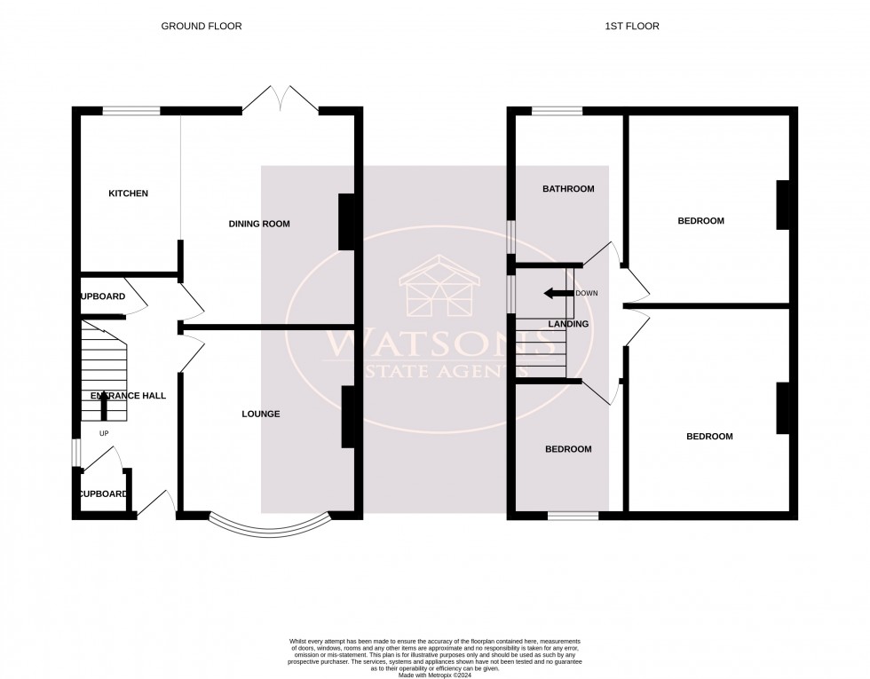 Floorplan for Kirkby-in-Ashfield, Nottingham