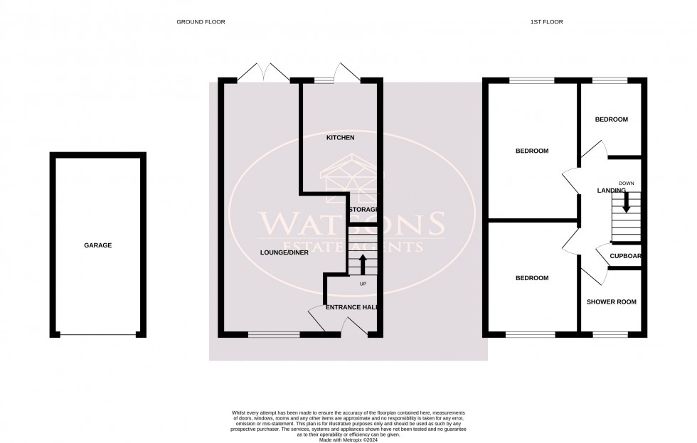 Floorplan for Giltbrook, Nottingham