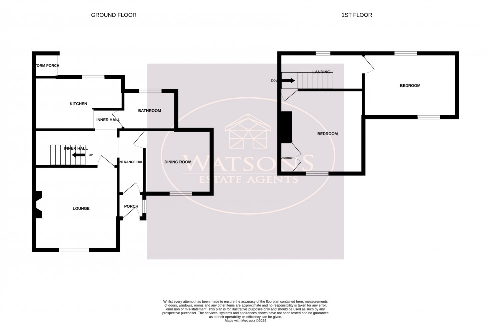 Floorplan for Kimberley, Nottingham