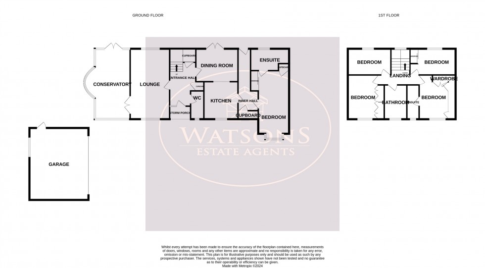 Floorplan for Kimberley, Nottingham