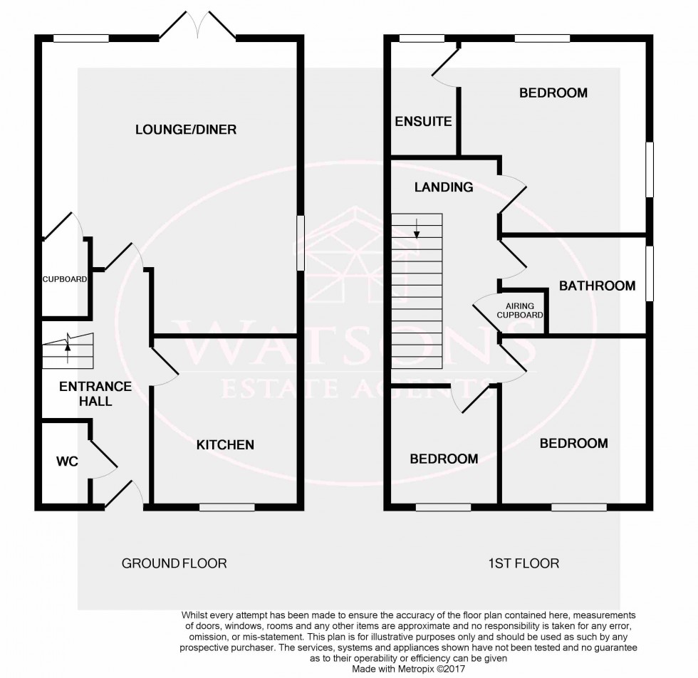 Floorplan for Kimberley, Nottingham