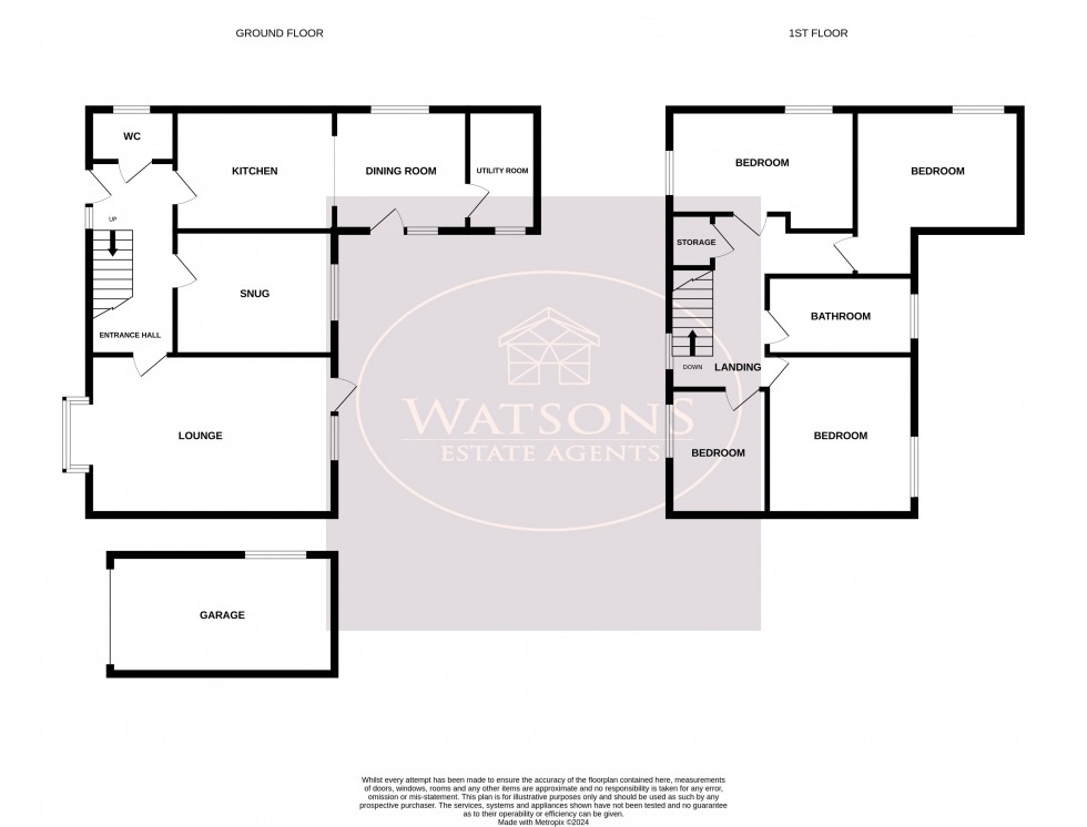 Floorplan for Giltbrook, Nottingham