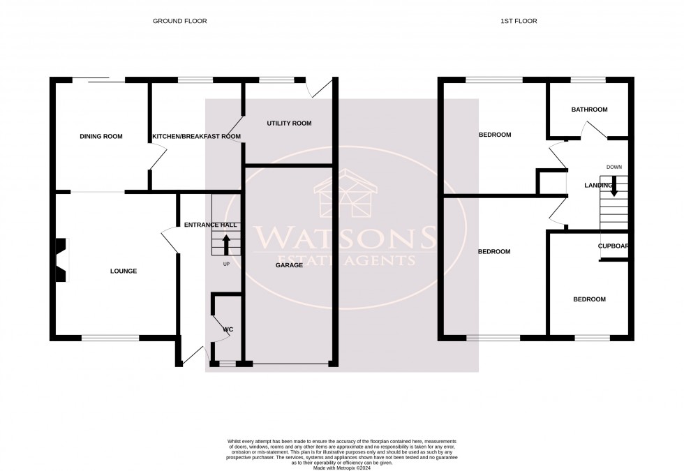 Floorplan for Giltbrook, Nottingham