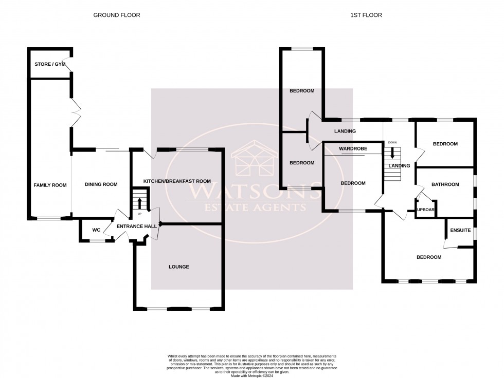 Floorplan for Watnall, Nottingham