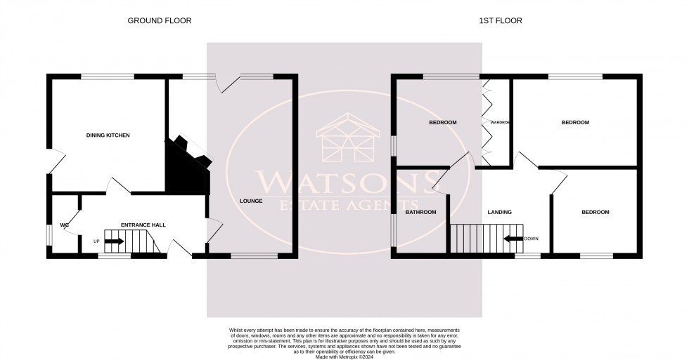 Floorplan for Bilborough Road, Nottingham