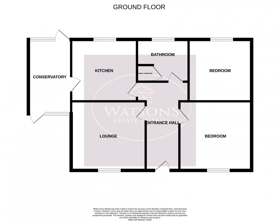 Floorplan for Newthorpe, Nottingham