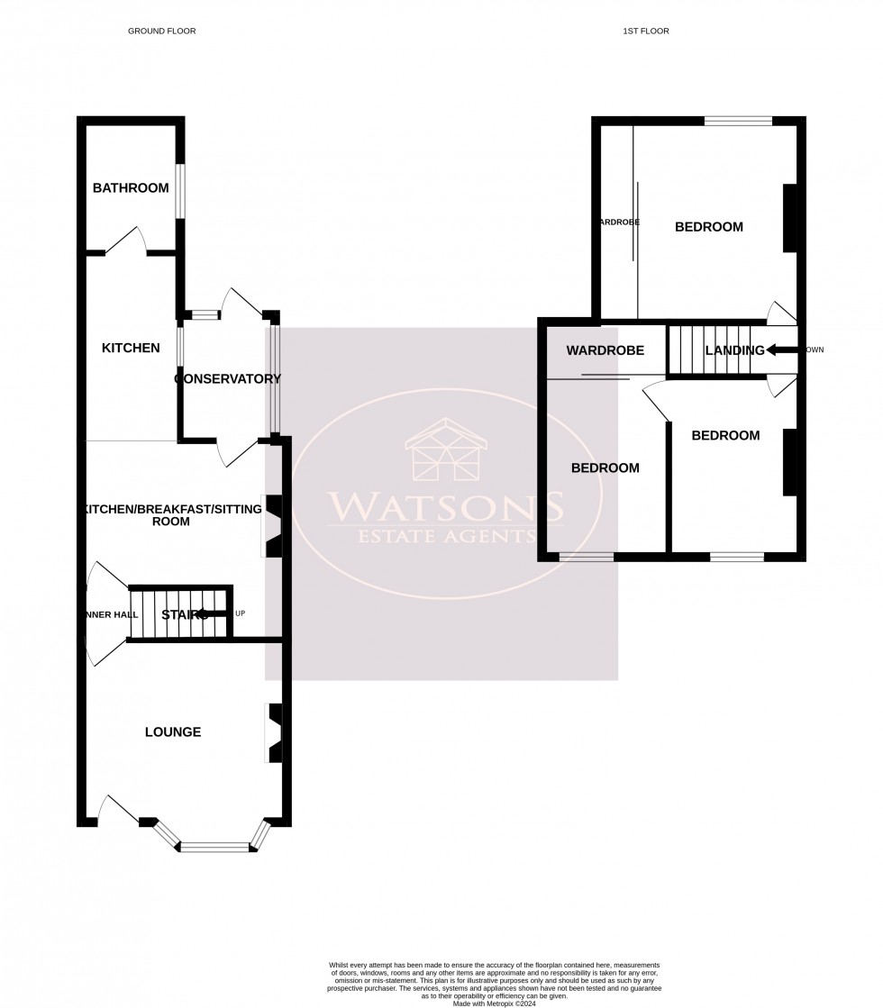 Floorplan for Eastwood, Nottingham