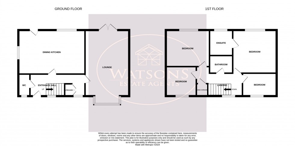 Floorplan for Giltbrook, Nottingham