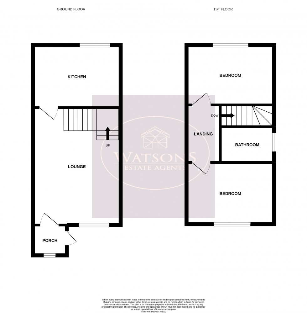 Floorplan for Cooper Close, Nottingham