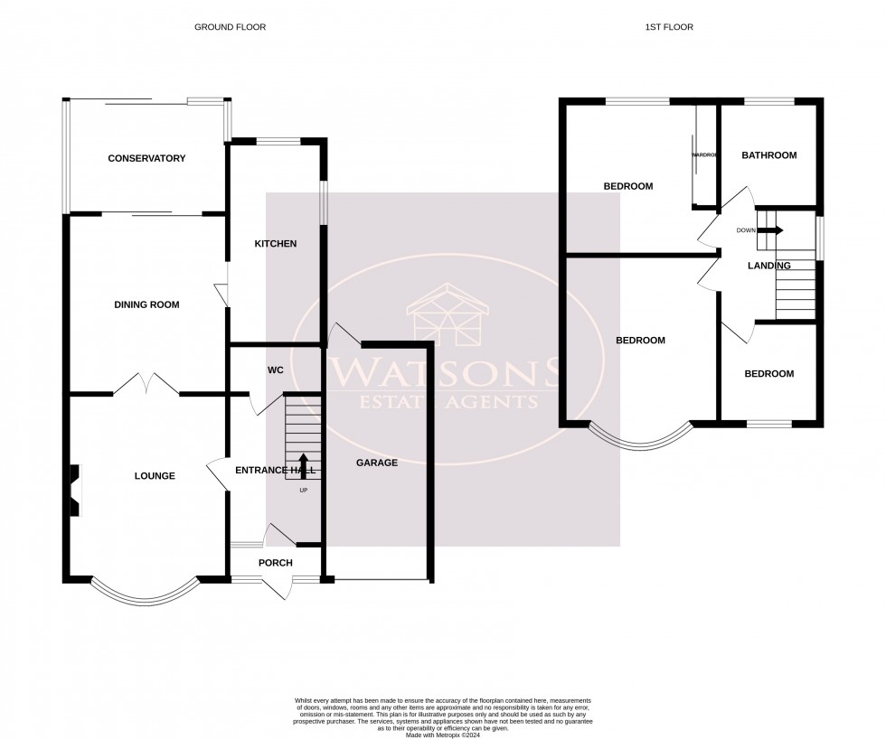 Floorplan for Grassington Road, Nottingham