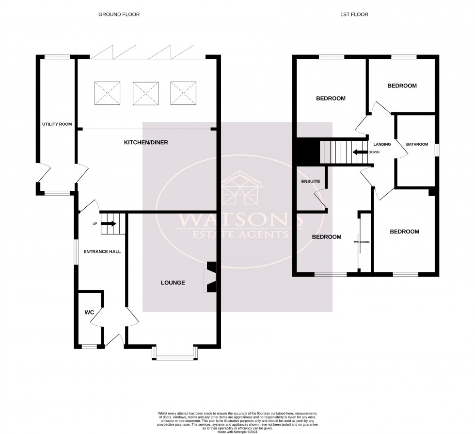 Floorplan for Giltbrook, Nottingham