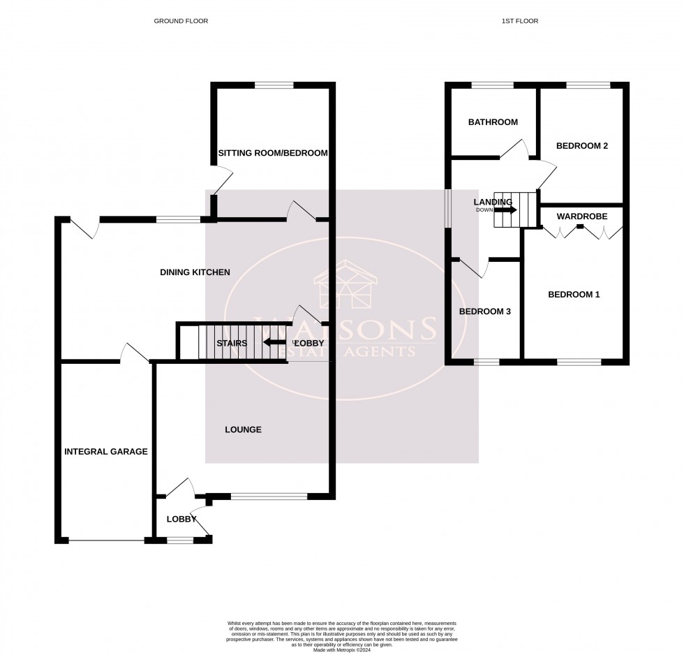 Floorplan for Giltbrook, Nottingham