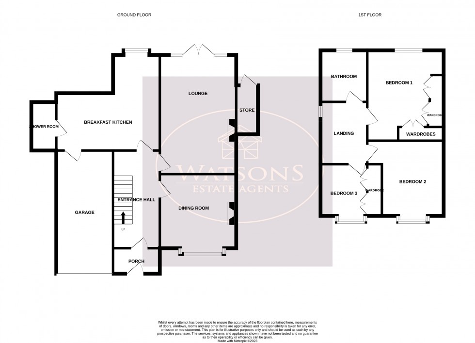 Floorplan for Newthorpe, Nottingham