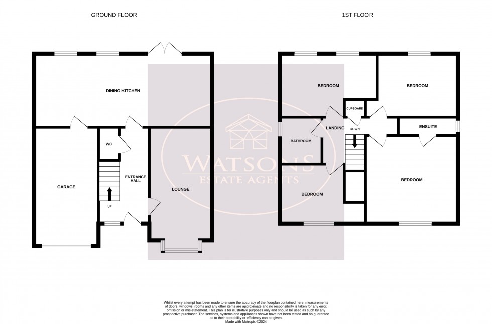 Floorplan for Giltbrook, Nottingham