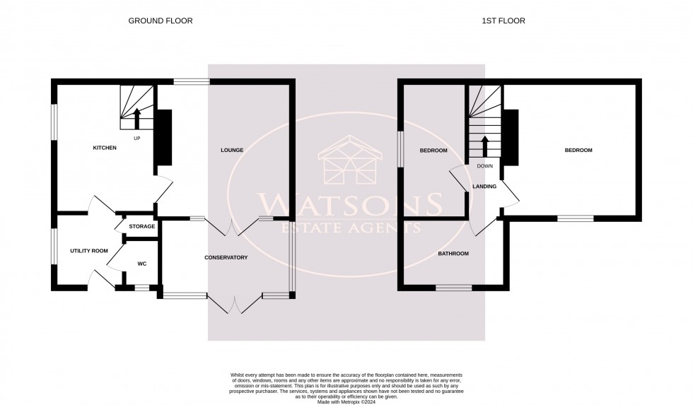 Floorplan for Kimberley, Nottingham