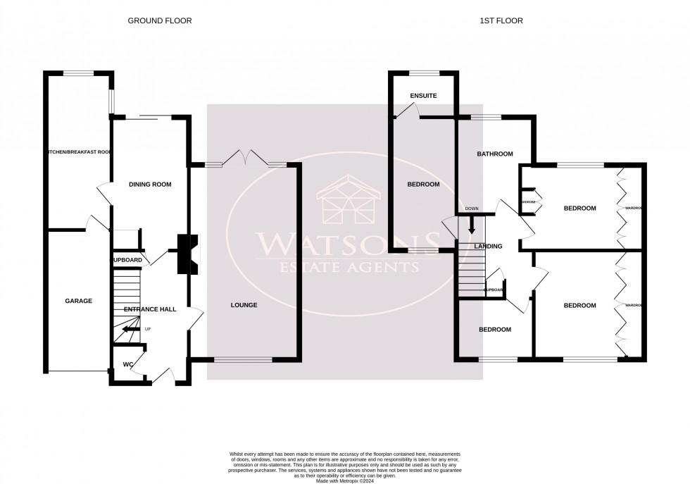 Floorplan for Brinsley, Nottingham