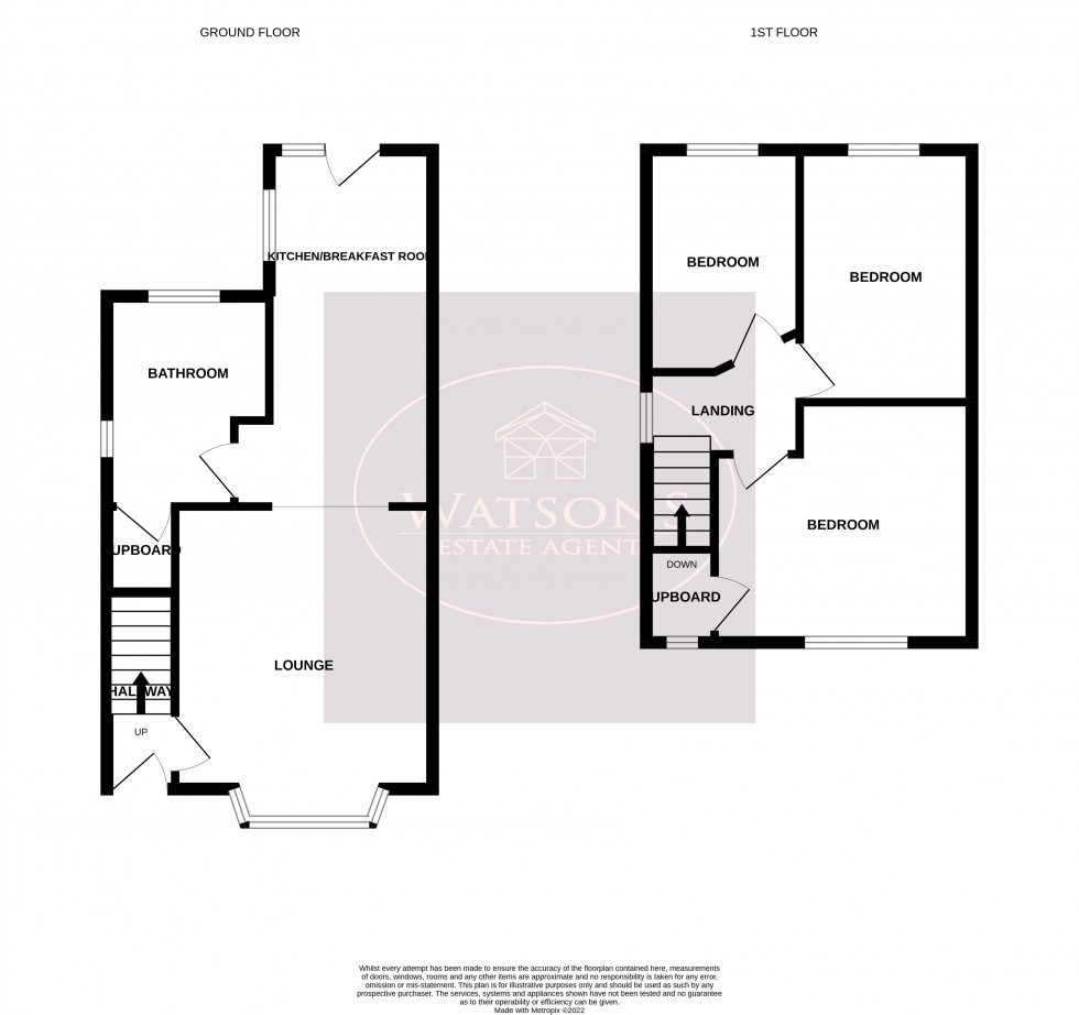 Floorplan for Eastwood, Nottingham