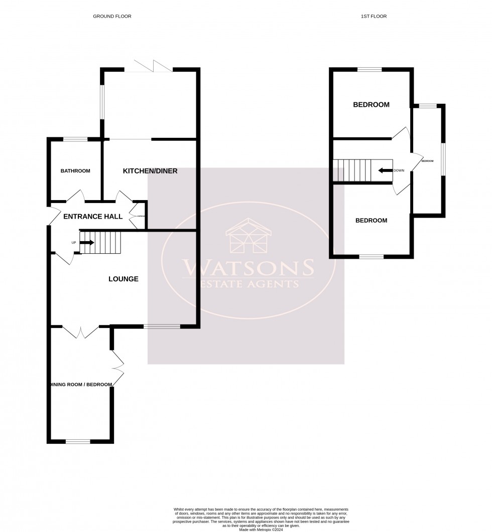 Floorplan for Carlyle Street, Heanor, Derbyshire